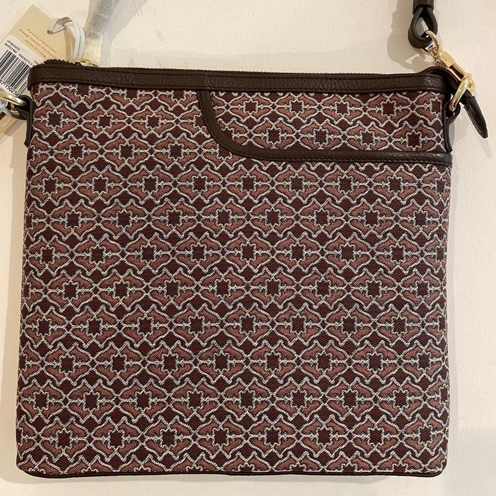 RADLEY LONDON tortoise Heritage "HEIRLOOM" MEDIUM Crossbody